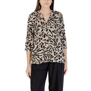 ICHI Women Beige Shirts